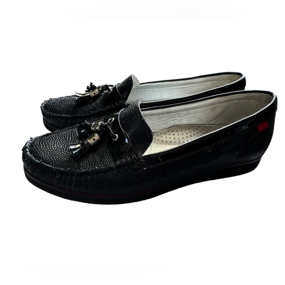 Marc Joseph handcrafted in Brazil Brooklyn Black leather Loafer size 9.5
